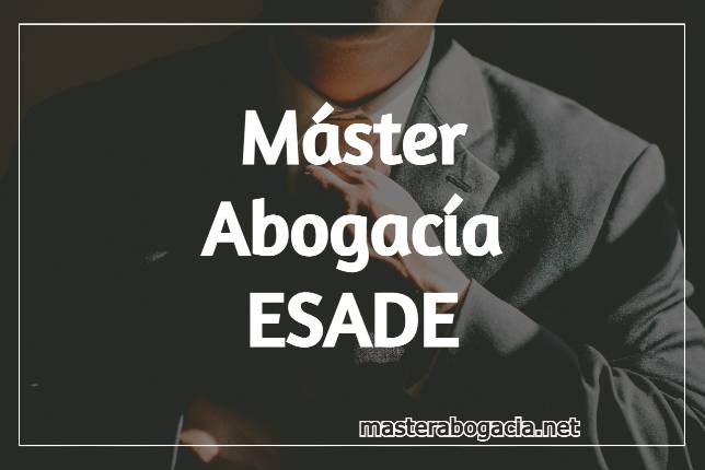 Estudiar Master de Acceso a la Abogacia en ESADE